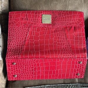 MICHE Red Croc-Embossed classic purse cover